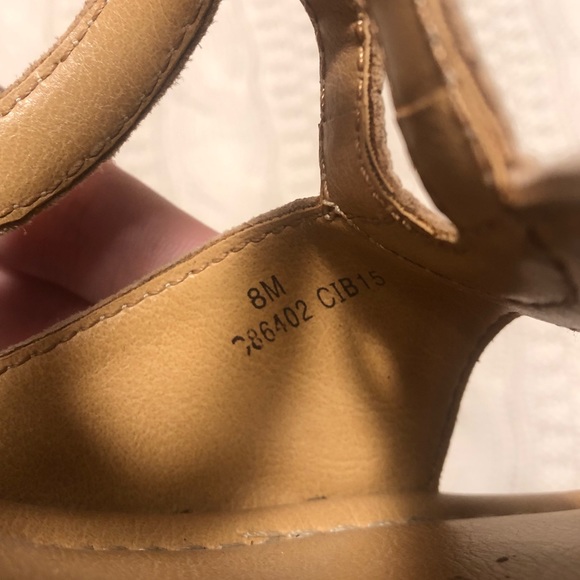 b.o.c. Wedge sandal metallic sz 8 - Picture 11 of 11